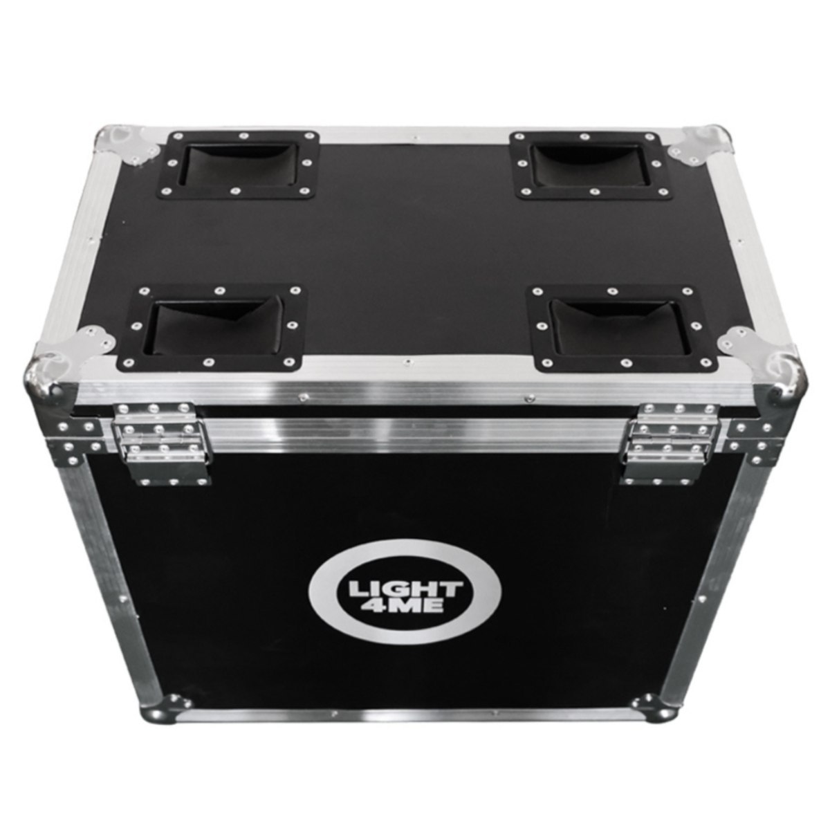 LIGHT4ME SKY BEAM 12R RING CASE 2IN1 skrzynia transportowa na 2 głowice ruchome akcesoria 4 kółka mechanizm blokady