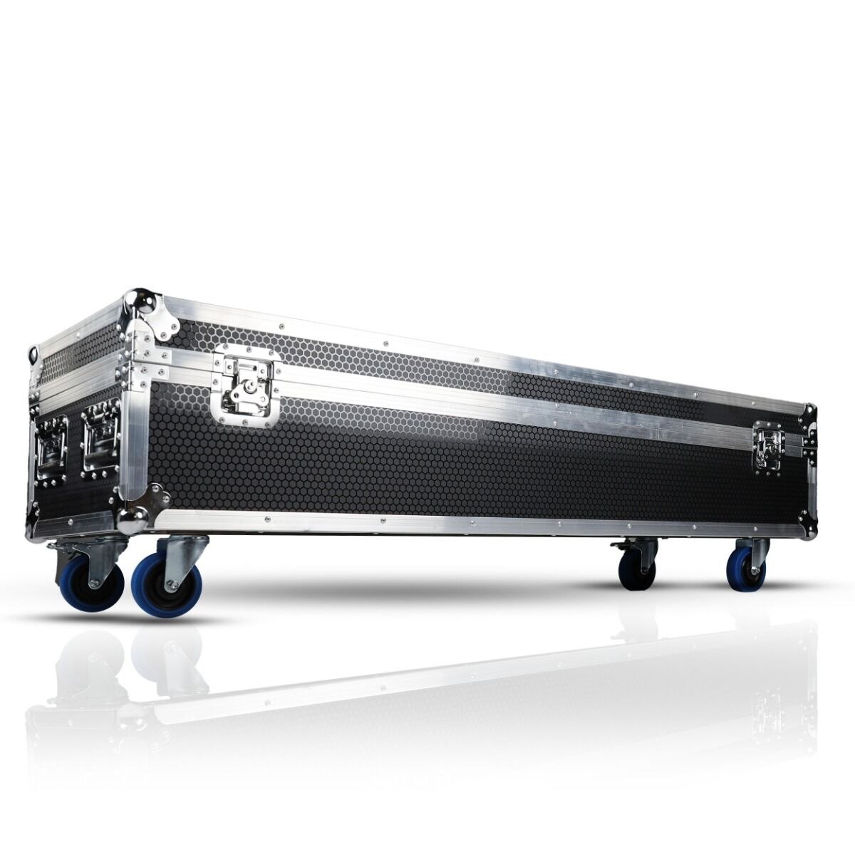 EVOLIGHTS LUMEN ROTO CASE 2IN1 skrzynia transportowa na 2 ruchome efekty oświetleniowe akcesoria 4 kółka mechanizm blokady