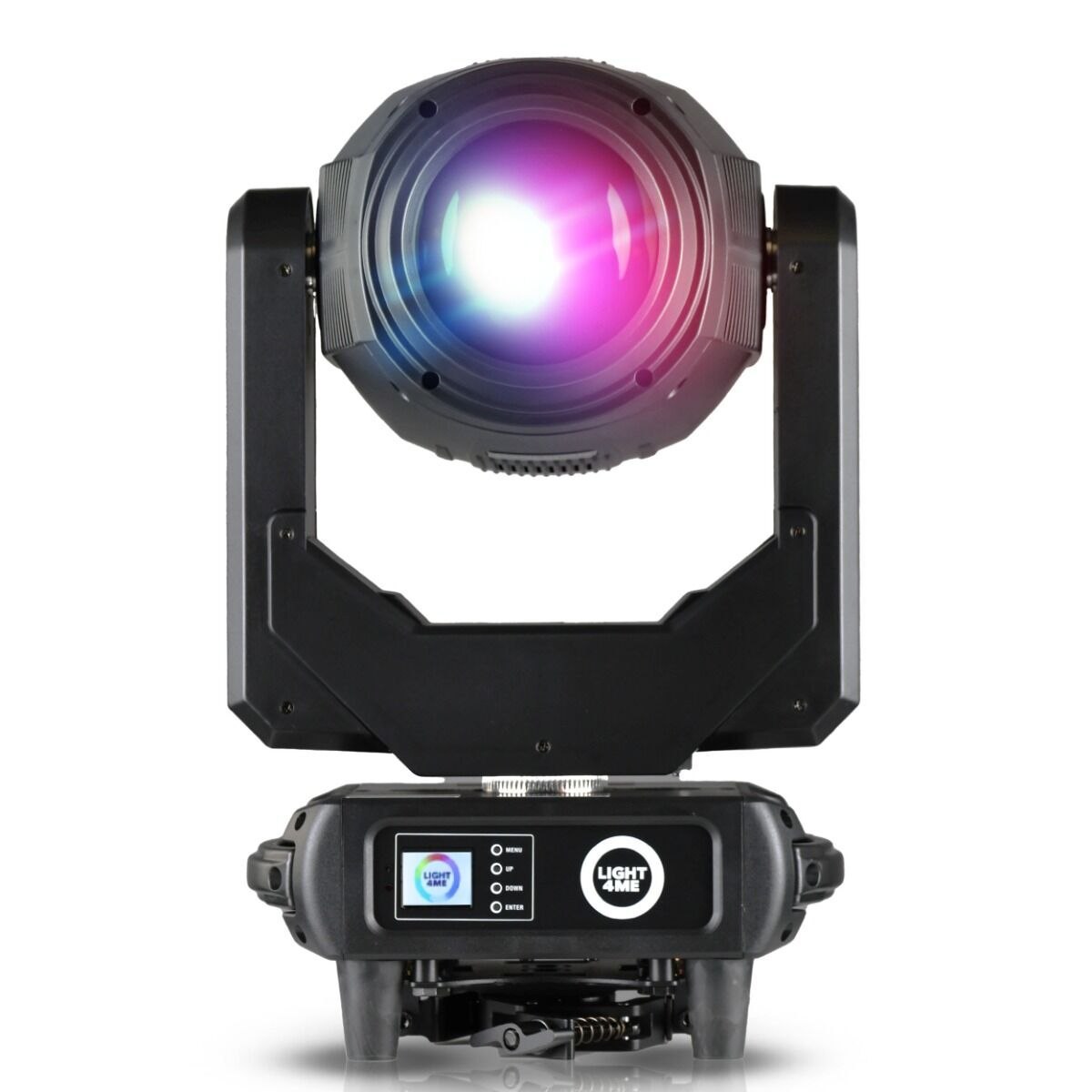 LIGHT4ME VENOM HYBRID 280W głowica ruchoma hybryda beam spot wash oświetlenie sceniczne DMX 280W LED 2x hak montażowy