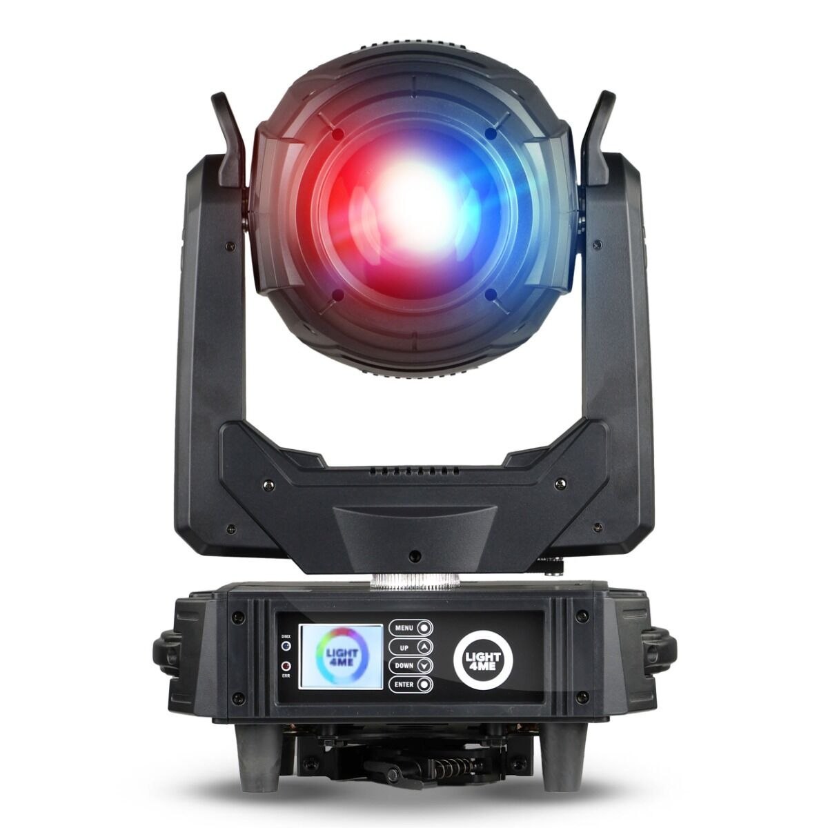 LIGHT4ME VENOM HYBRID 470W głowica ruchoma hybryda beam spot wash oświetlenie sceniczne DMX LED 2x hak montażowy