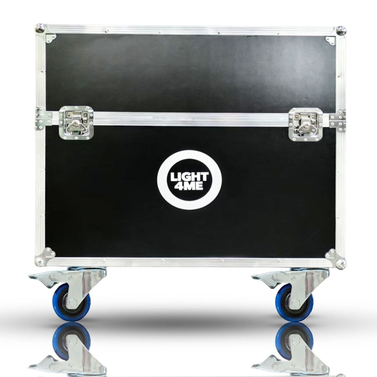 LIGHT4ME VINTAGE 700 LED CASE 2IN1 skrzynia transportowa na 2 reflektory sceniczne 4 kółka mechanizm blokady