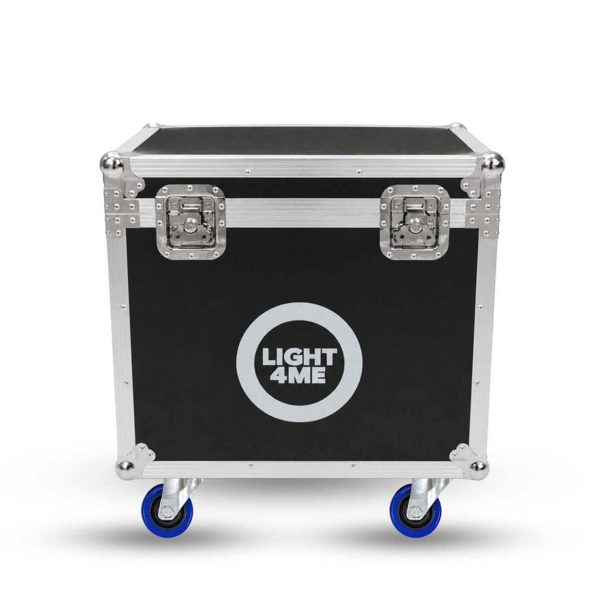 LIGHT4ME RAPID SPOT 200 CASE 2IN1 skrzynia transportowa na 2 głowice ruchome przegroda na akcesoria 4 kółka mechanizm blokady