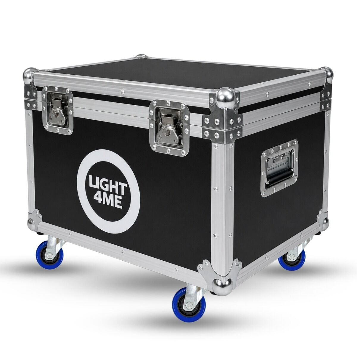 LIGHT4ME CLONE 1 CASE 2IN1 skrzynia transportowa na 2 efekty oświetleniowe przegroda na akcesoria 4 kółka mechanizm blokady