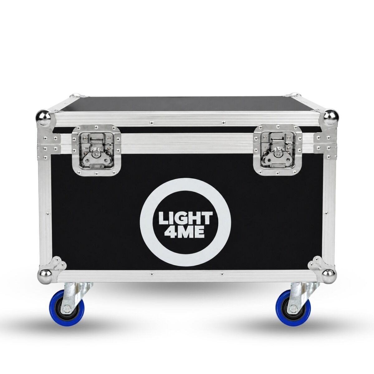 LIGHT4ME 100 SPOT RING CASE 4IN1 skrzynia transportowa na 4 głowice ruchome przegroda na akcesoria 4 kółka mechanizm blokady