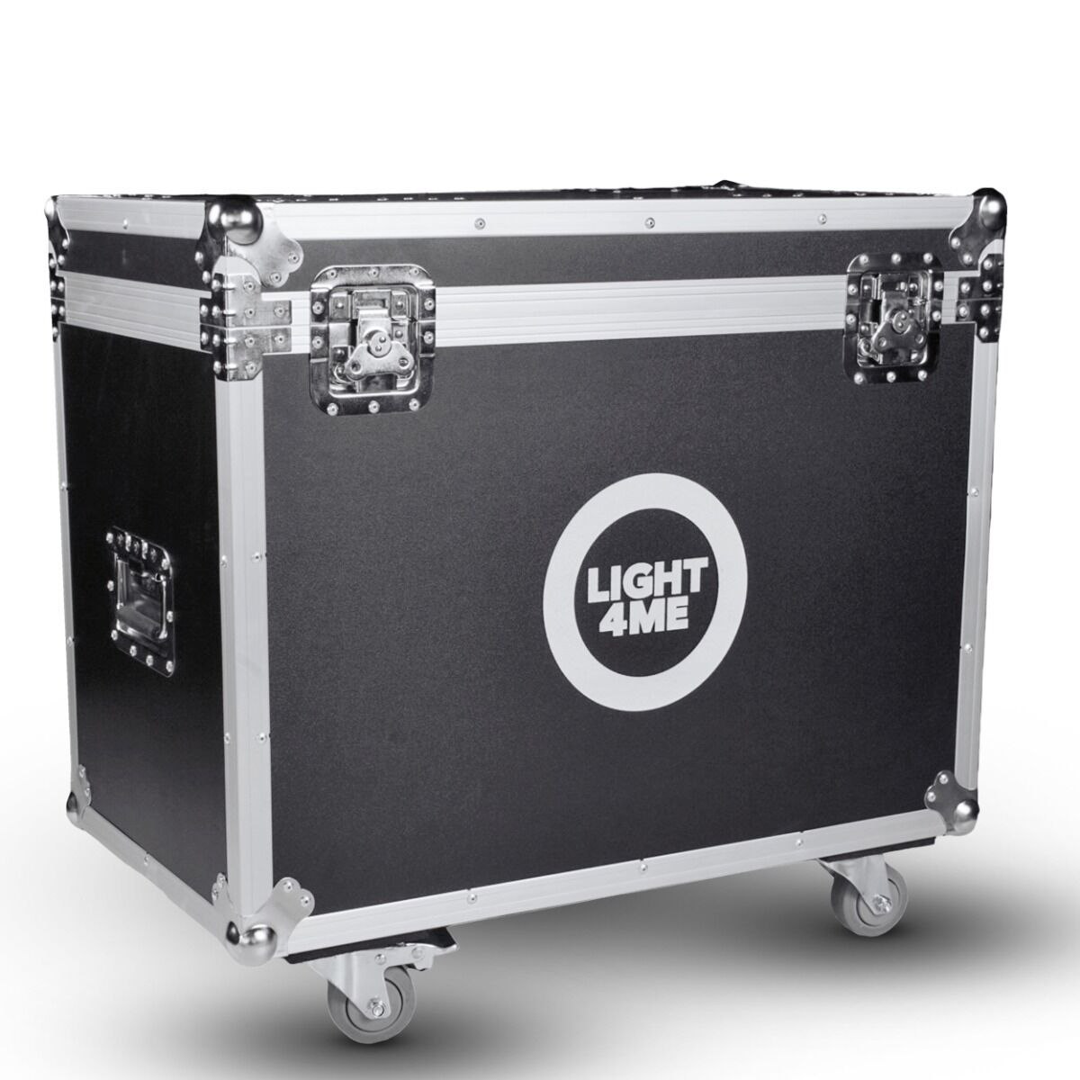 LIGHT4ME VENOM LBS 330 CASE 2IN1 skrzynia transportowa na 2 głowice ruchome przegroda na akcesoria 4 kółka mechanizm blokady