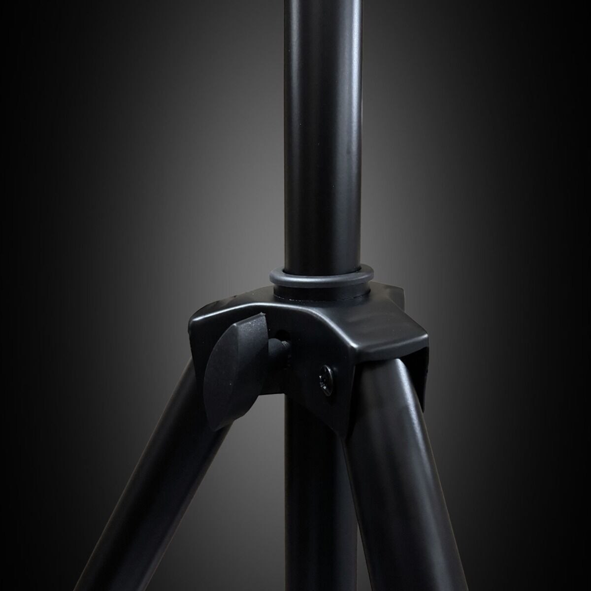 SUPRIMO SOLID 1 SET stojak tripod statyw kolumnowy stalowy czarny pin zabezpieczający do 60 kg zestaw 2 szt. torba transportowa