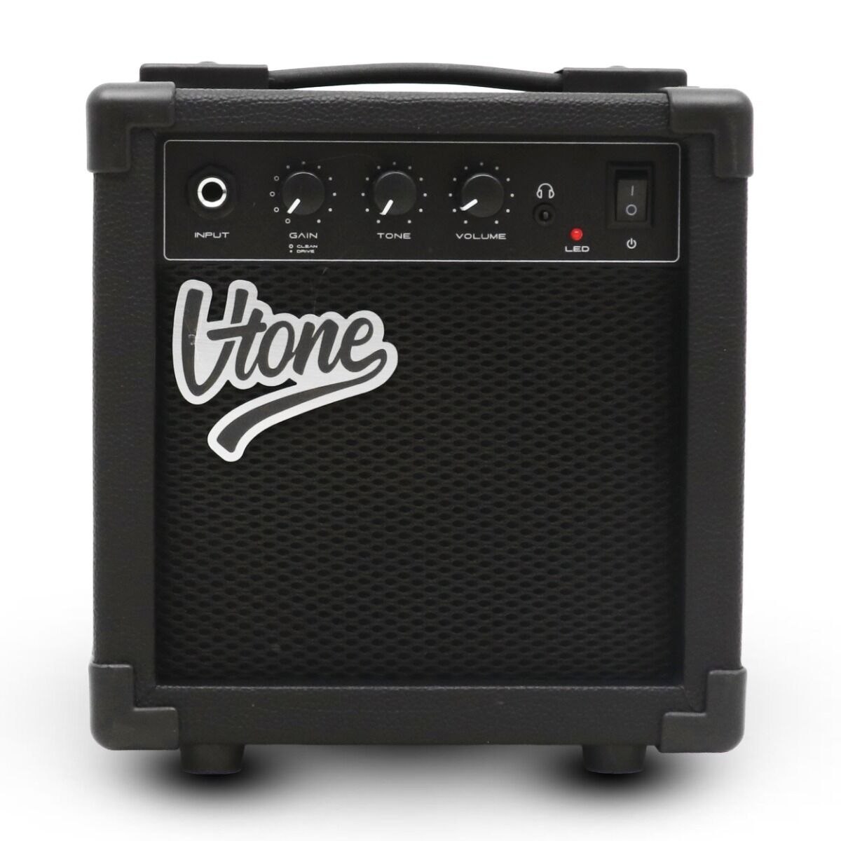 V-TONE AMP10 combo gitarowe wzmacniacz 10W do gitary elektrycznej tranzystorowy czarny efekt drive wyjście słuchawkowe