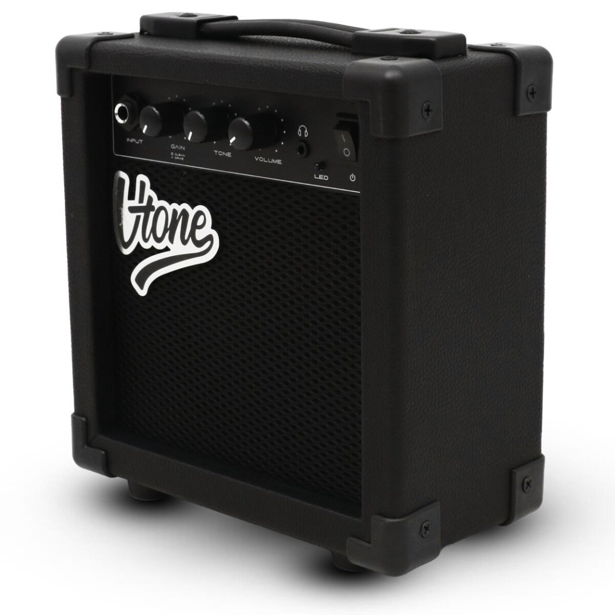 V-TONE AMP10 combo gitarowe wzmacniacz 10W do gitary elektrycznej tranzystorowy czarny efekt drive wyjście słuchawkowe
