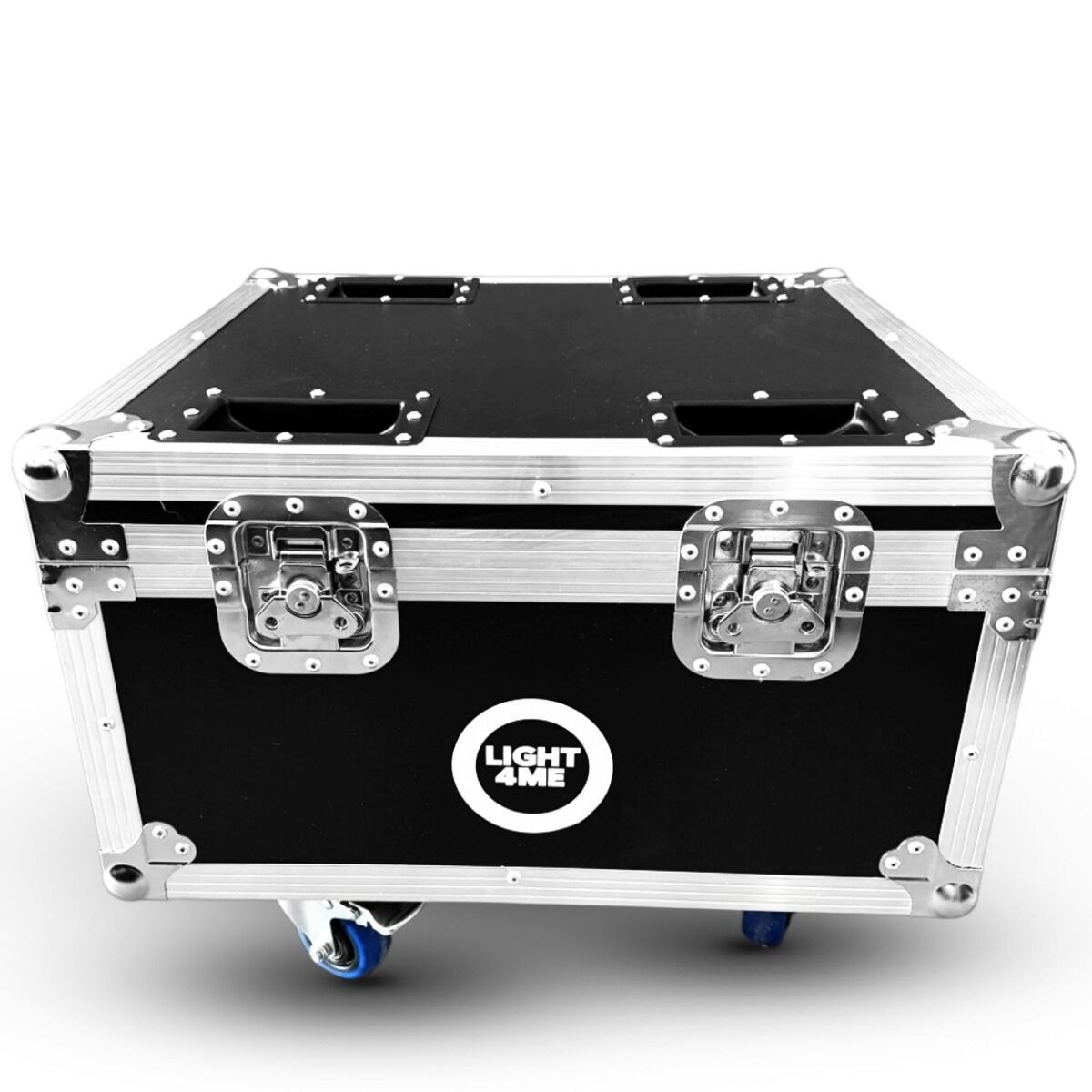 LIGHT4ME VENOM STROBE V2 CASE 4IN1 skrzynia transportowa na 4 efekty oświetleniowe przegroda na akcesoria 4 kółka mechanizm blokady