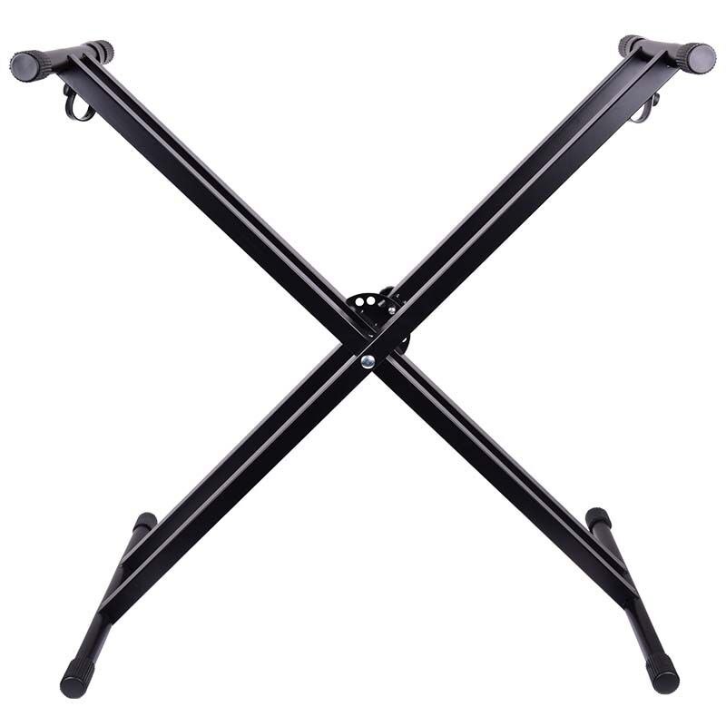 SUPRIMO X4 statyw klawiszowy pod keyboard pianino cyfrowe krzyżowy składany podwójny