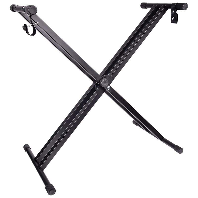 SUPRIMO X4 statyw klawiszowy pod keyboard pianino cyfrowe krzyżowy składany podwójny