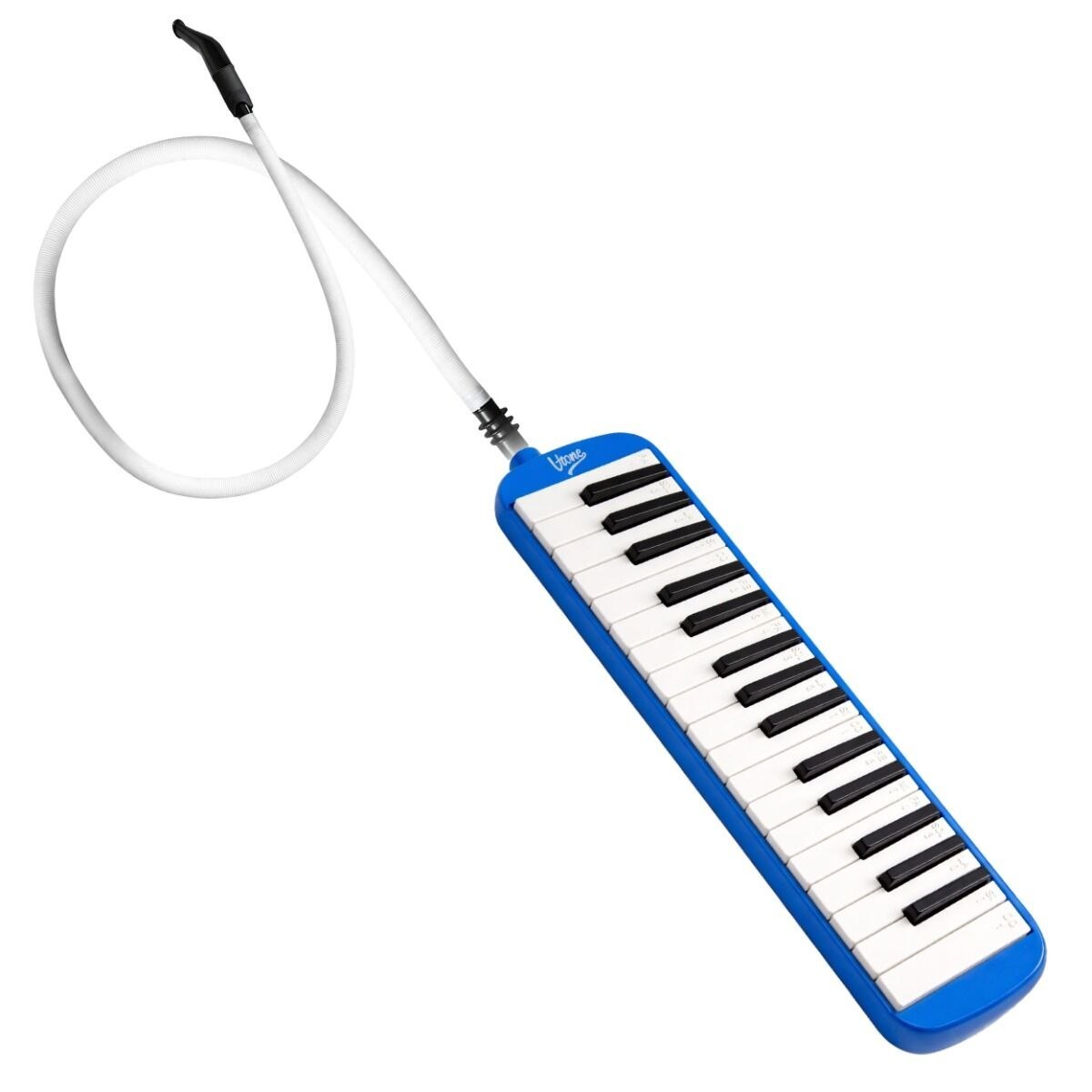 V-TONE MELODY 32 BL melodyka melodyjka harmonijka klawiszowa niebieska 32-klawiszowa 40,5 cm torba transportowa ściereczka do czyszczenia zestaw