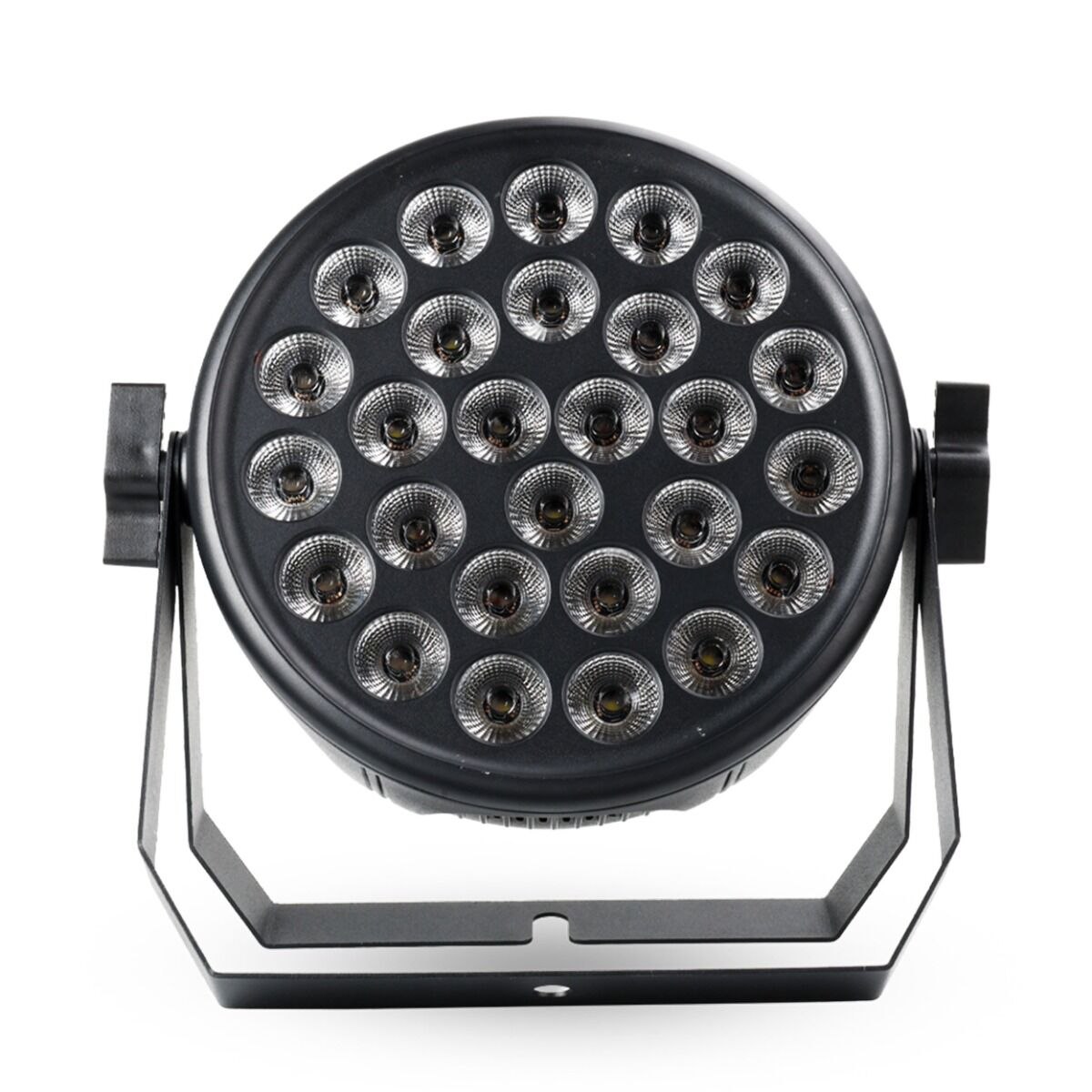 LIGHT4ME VENOM CREE PAR RGBL 27x15W reflektor sceniczny oświetlenie imprezowe DJ LED DMX uchwyt montażowy sterowanie dźwiękiem
