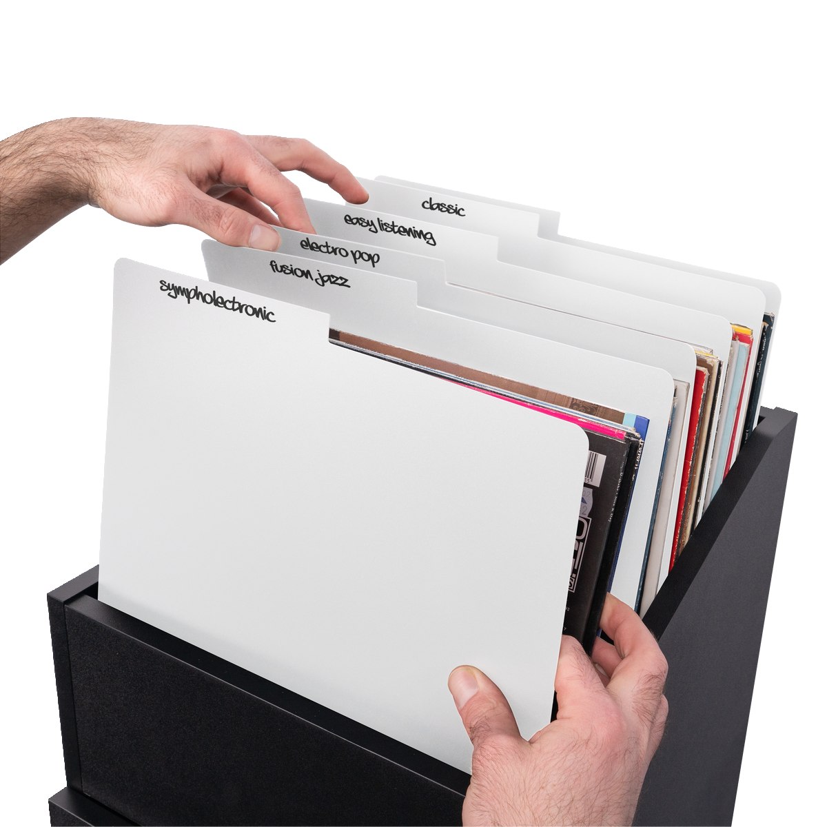 Glorious Vinyl Divider White — separator płyt winylowych