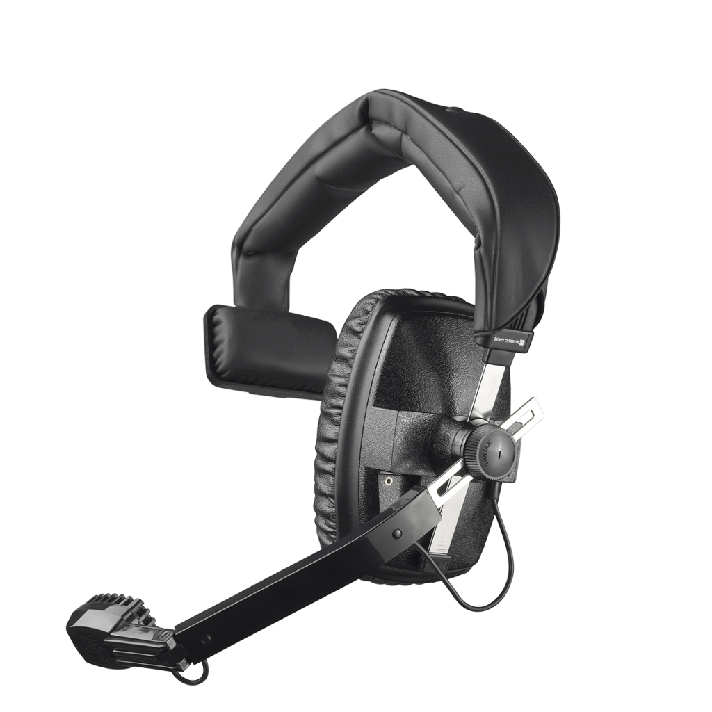 beyerdynamic DT 108 200/ 50/black Zestaw nagłowny z pojedynczą słuchawką, czarny, bez kabla