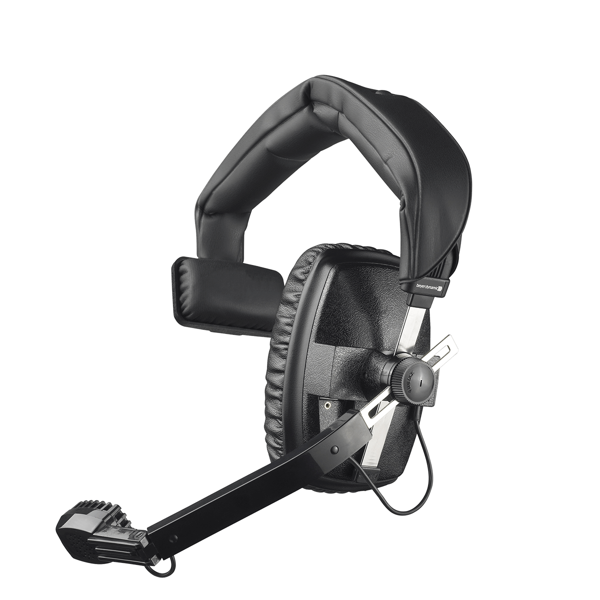 beyerdynamic DT 108 200/ 50/black Zestaw nagłowny z pojedynczą słuchawką, czarny, bez kabla