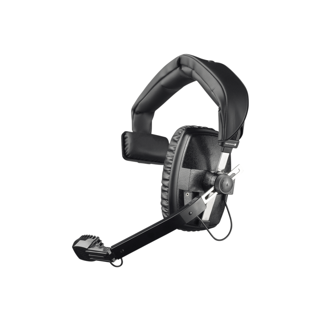 beyerdynamic DT 108 200/400/black Zestaw nagłowny z pojedynczą słuchawką, czarny, bez kabla