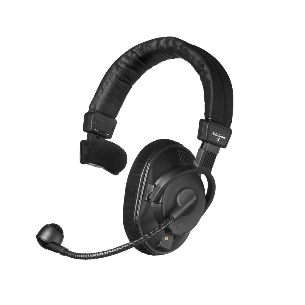beyerdynamic DT 280 MK II 200/80 OHM Zestaw nagłowny z pojedynczą słuchawką i mikrofonem dynamicznym