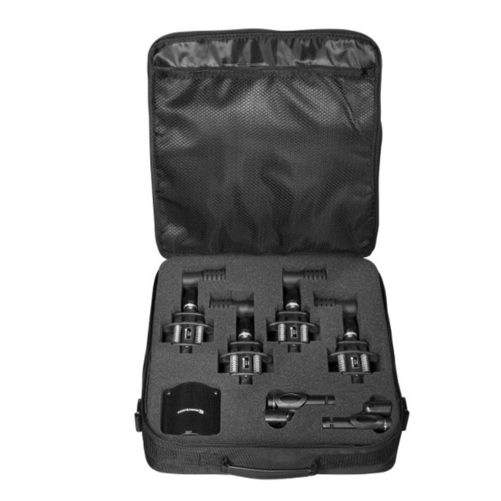beyerdynamic TG Drum Set PRO M Zestaw mikrofonów do perkusji z uchwytami i torbą
