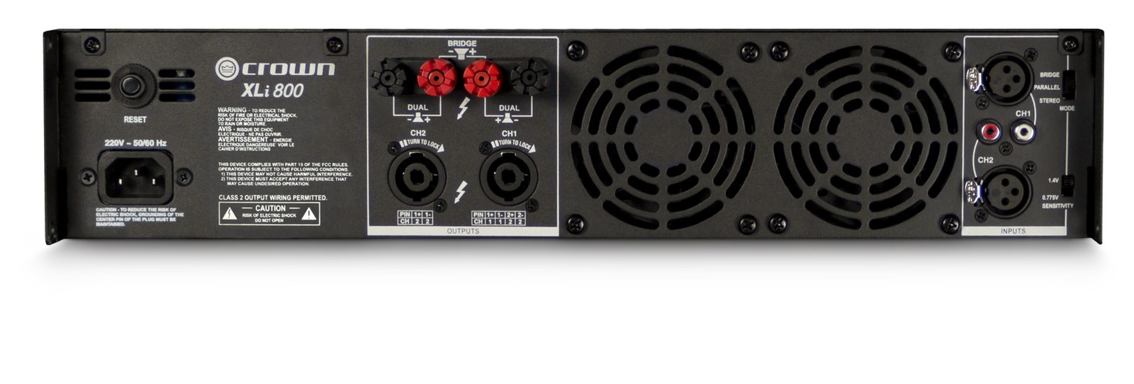 CROWN XLi 800 - Wzmacniacz mocy 2 × 300 W
