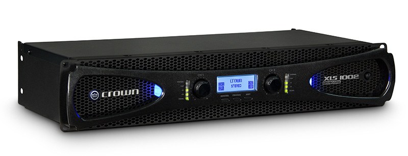 CROWN XLS 1002 - Wzmacniacz mocy 2 × 350 W, DSP