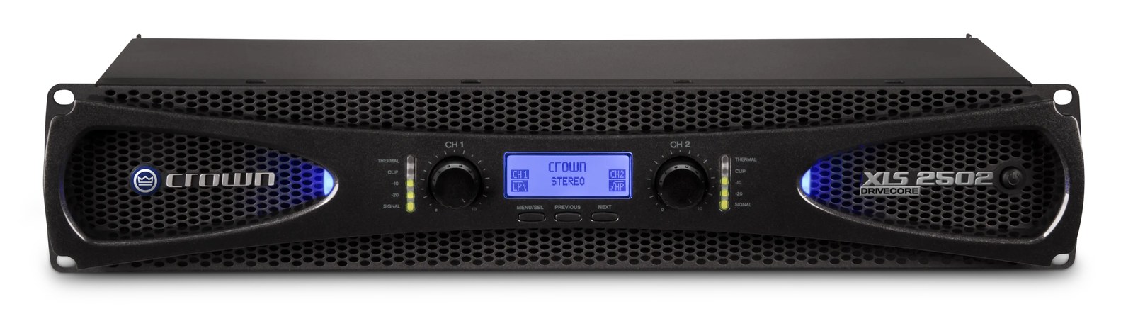CROWN XLS 2502 - Wzmacniacz mocy 2 × 775 W, DSP