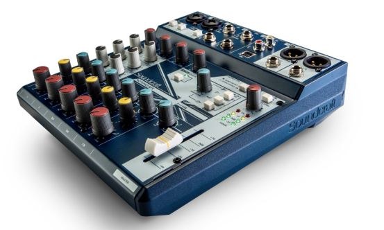 Soundcraft Notepad-8FX - Analogowa konsoleta mikserska, procesor efektów