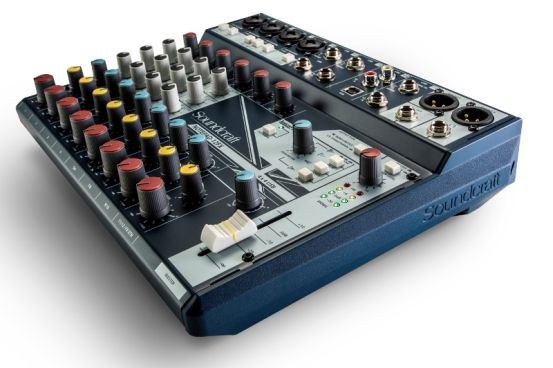 Soundcraft Notepad-12FX - Analogowa konsoleta mikserska, procesor efektów