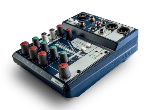 Soundcraft Notepad-5 - Analogowa konsoleta mikserska