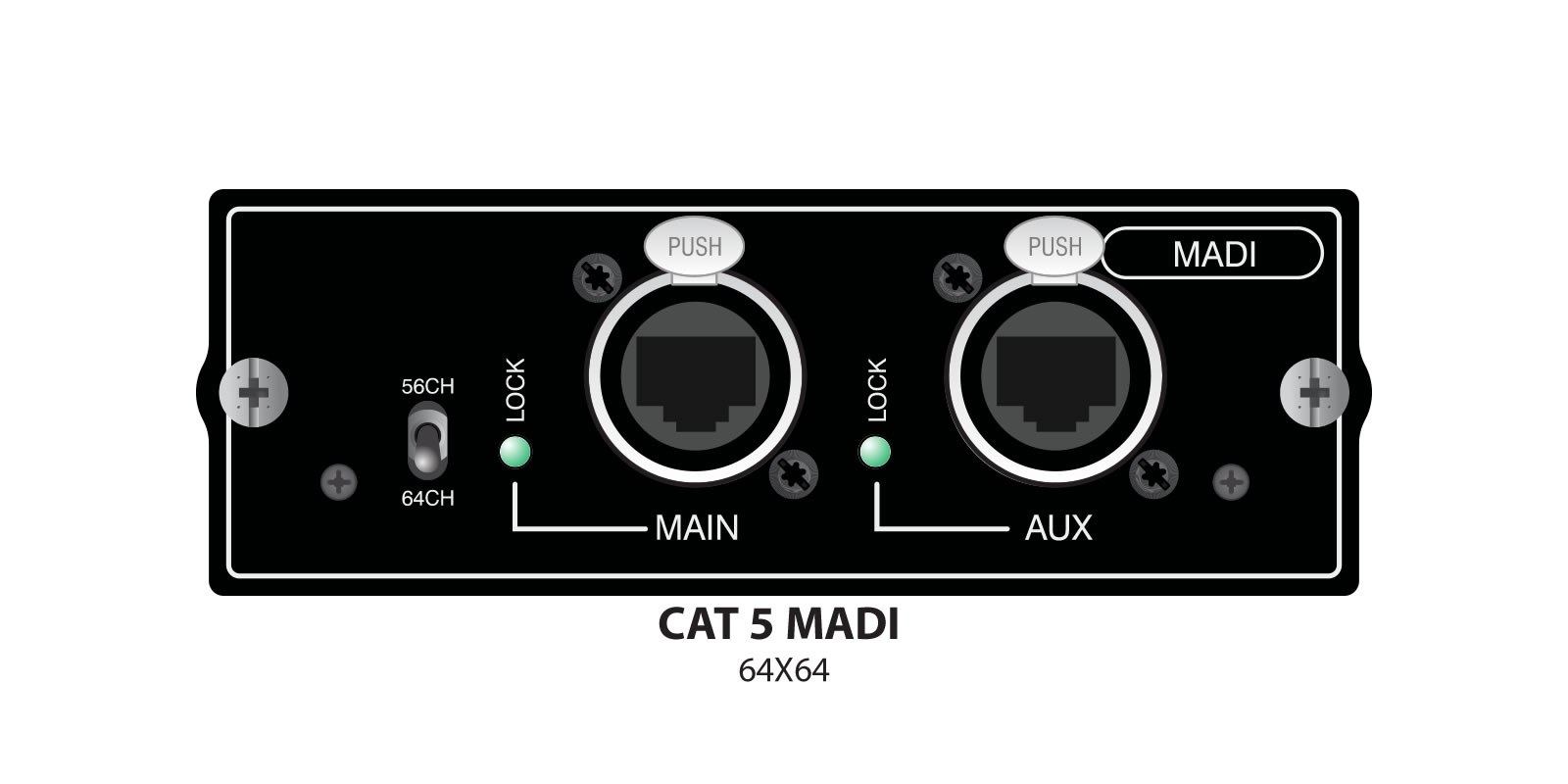 Soundcraft Si Option Card: CAT5 MADI - Karta rozszerzeń Si [A520.005000SP]