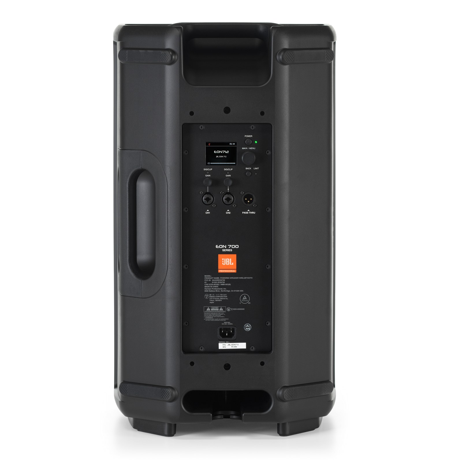 JBL EON712 - Aktywny zestaw głośnikowy, sterowanie przez bluetooth