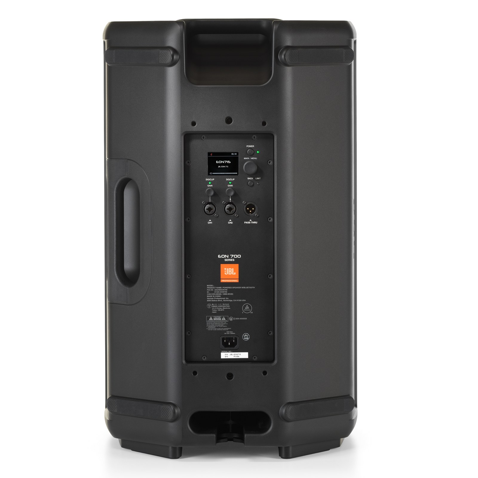 JBL EON715 - Aktywny zestaw głośnikowy, sterowanie przez bluetooth