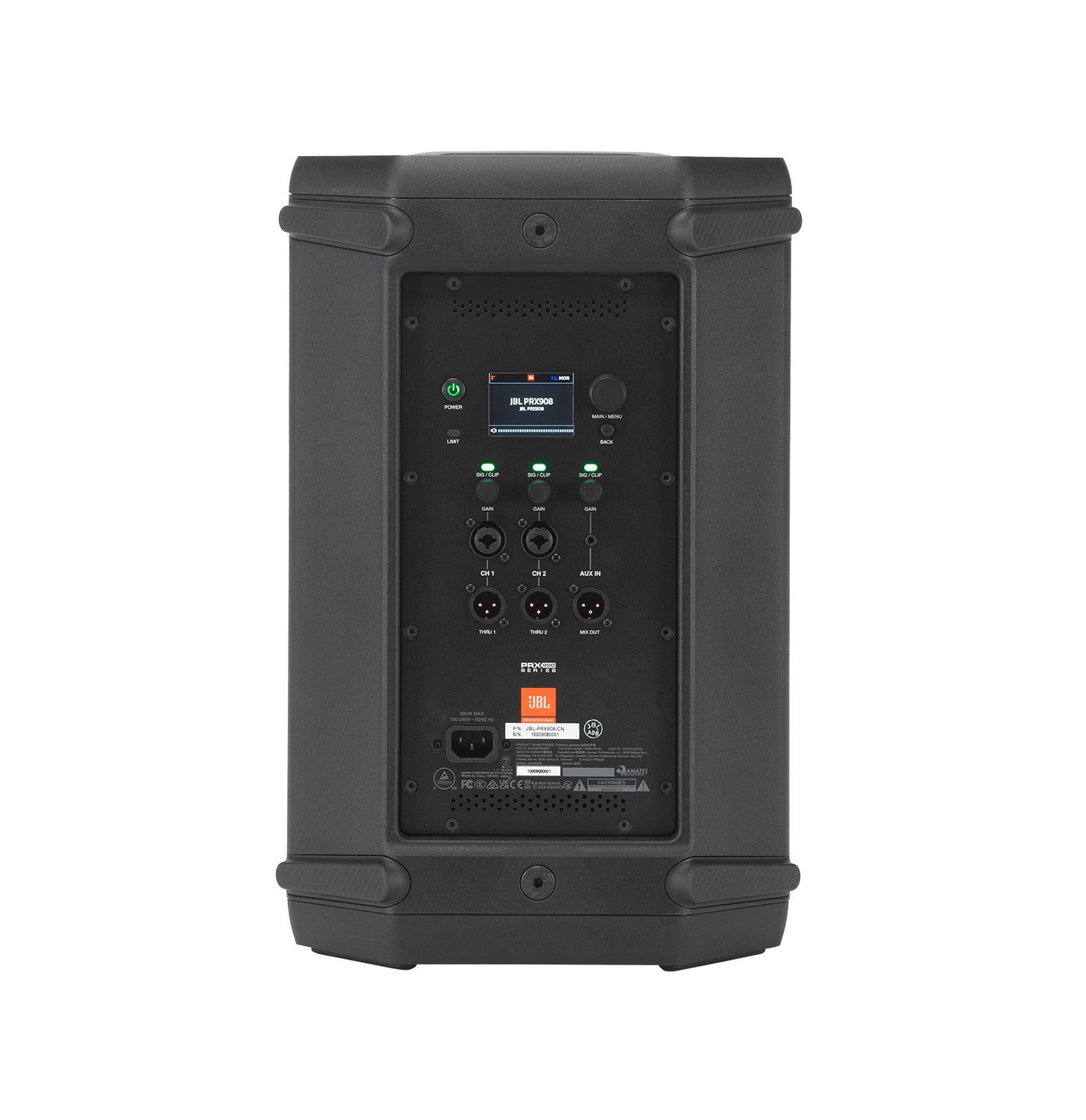 JBL PRX908 - Aktywny zestaw głośnikowy, sterowanie przez bluetooth