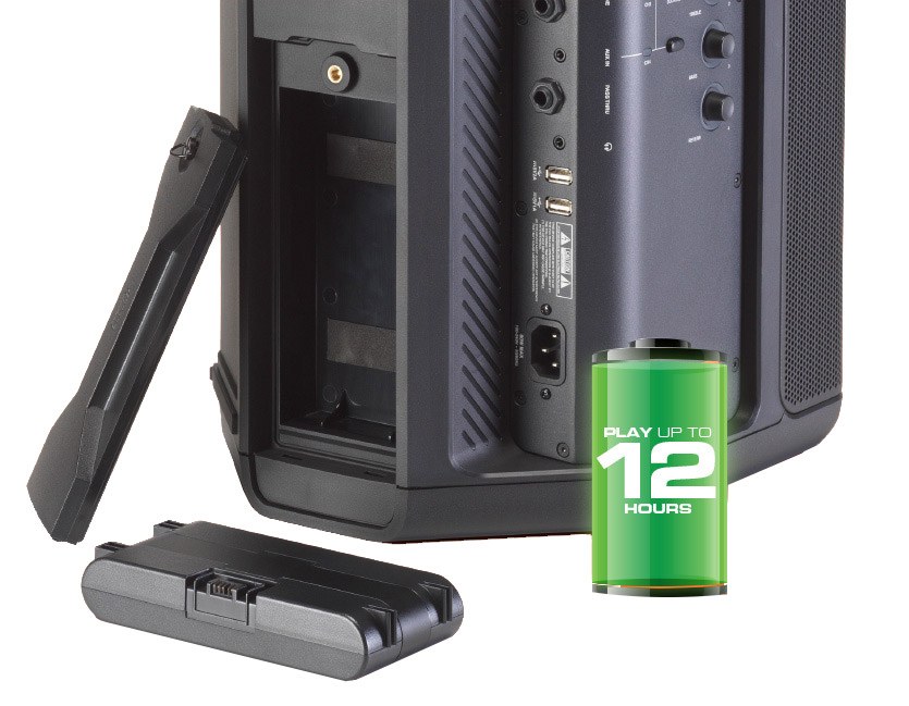JBL EON ONE COMPACT - Aktywny zestaw głośnikowy, mikser, bluetooth, wymienna bateria
