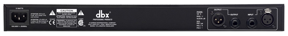 dbx 131s - Korektor graficzny - 31-pasmowy