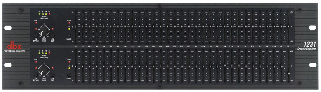dbx 1231 - Korektor graficzny - 31-pasmowy