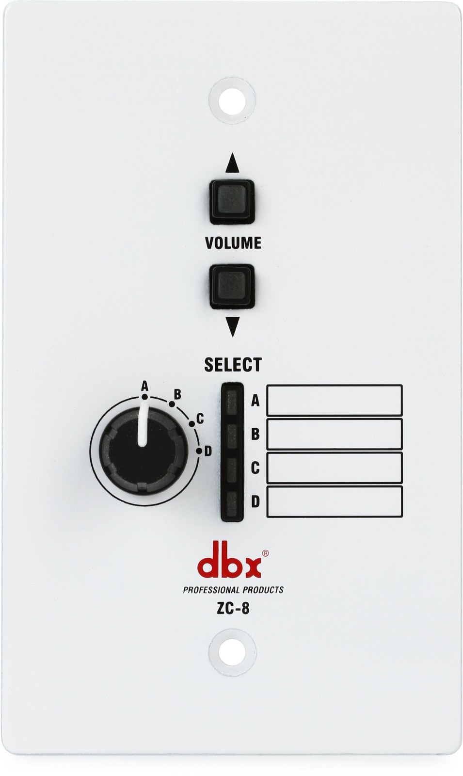 dbx ZC-8 - Kontroler ścienny