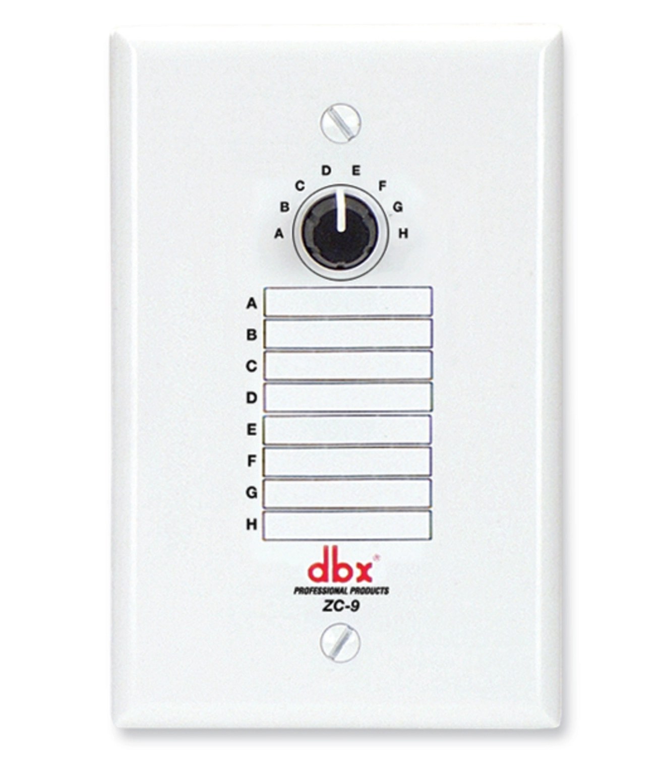 dbx ZC-9 - Kontroler ścienny