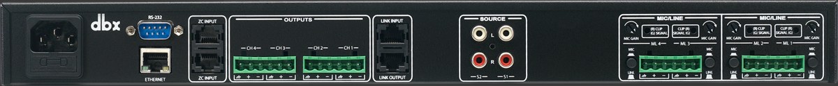 dbx ZonePro 641m - Strefowy procesor sygnałowy DSP