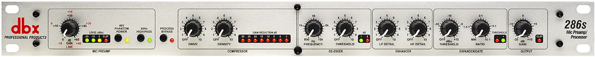 dbx 286s - Przedwzmacniacz mikrofonowy