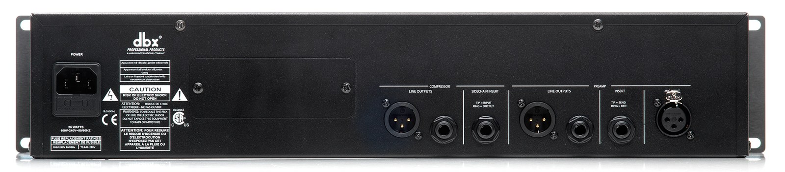dbx 676 - Lampowy przedwzmacniacz mikrofonowy