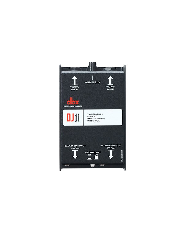 dbx DJDI - Di-Box pasywny - 2 kanałowy
