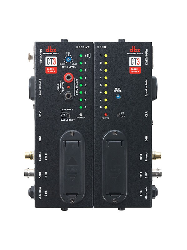 dbx CT3 - Tester kabli