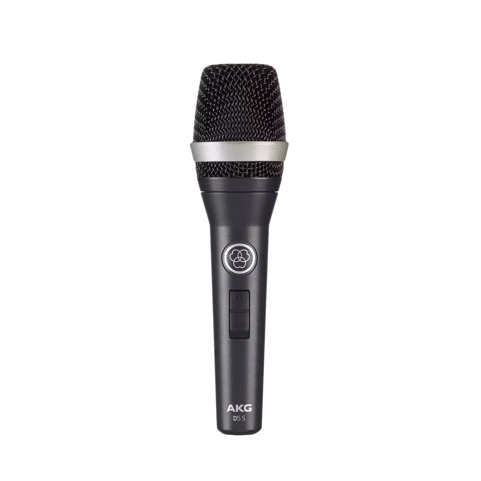 AKG D5S - Mikrofon dynamiczny wokalowy, on/off