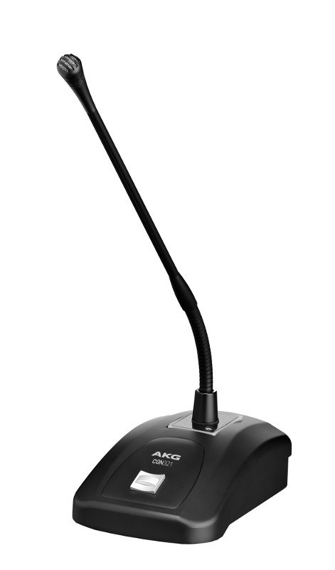 AKG CGN321STS - Mikrofon na gęsiej szyi na podstawce z on/off