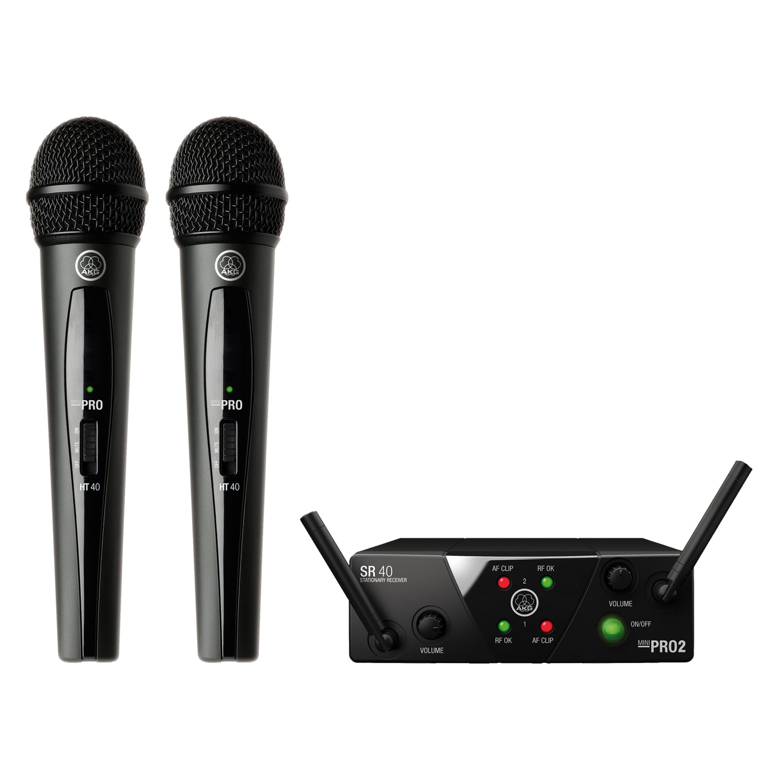 AKG WMS40 Mini2 Vocal Set BD US45A/C EU/US/UK - Mikrofonowy zestaw bezprzewodowy
