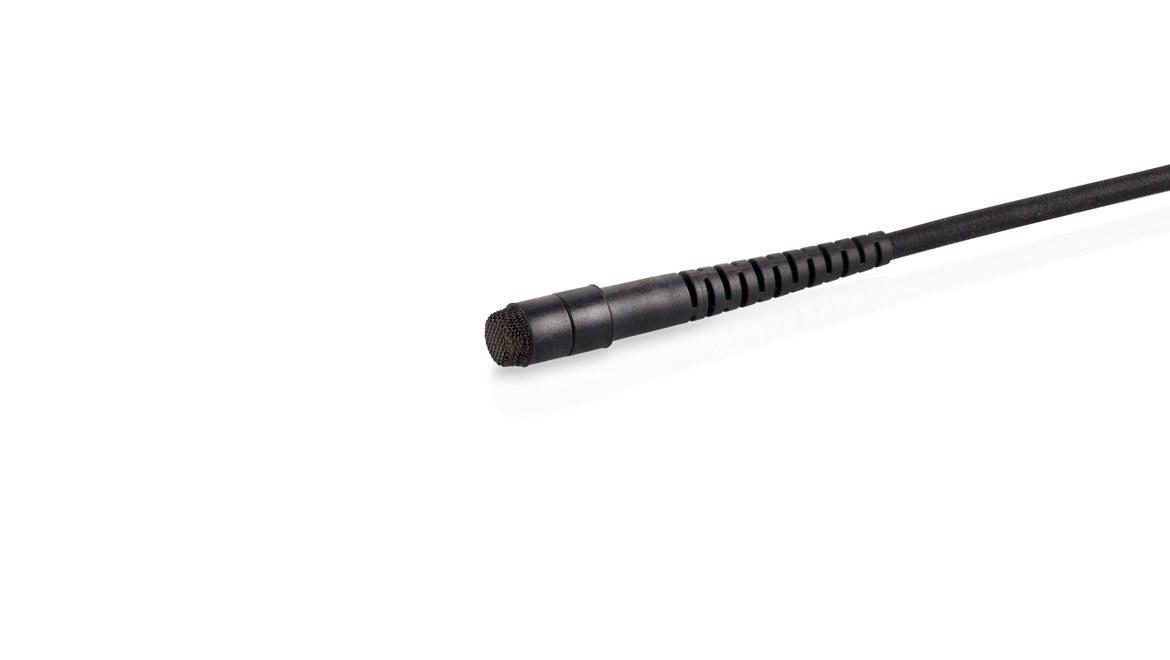 DPA 4660-OP-H-B03 - 4660 CORE+ wzmocniony dookólny mikrofon, standardowy SPL, czarny, 3-pin LEMO