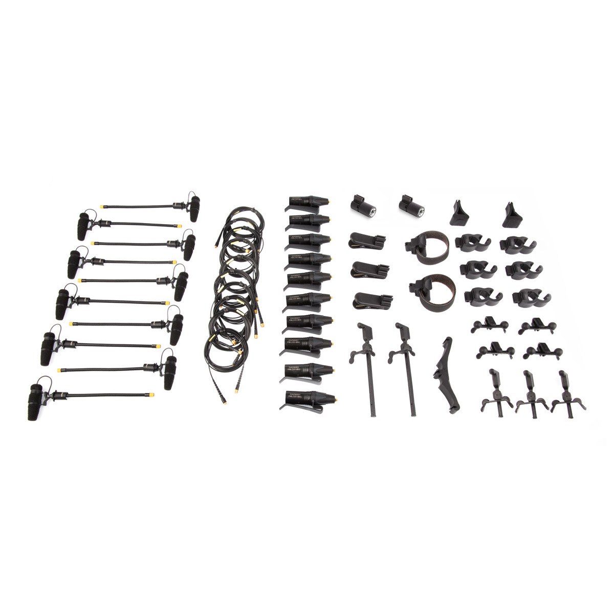 DPA KIT-4099-DC-10R-C - 4099 CORE Rock Touring Kit, 10 Mics i akcesoria, bardzo wysoki SPL