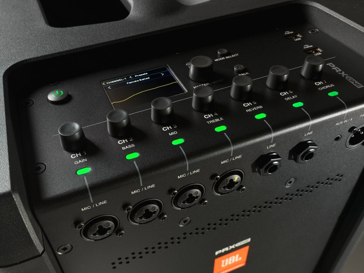 JBL PRX ONE - Kolumnowy system nagłośnieniowy z mikserem i DSP