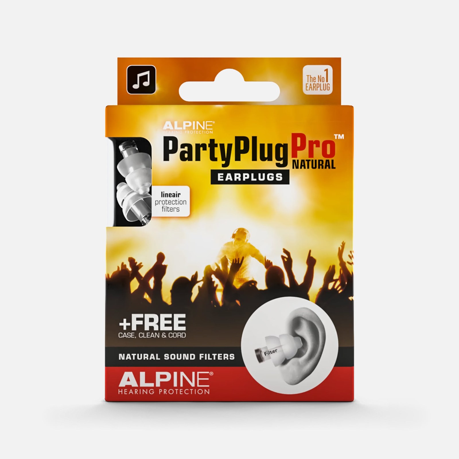 Zatyczki Alpine Party Plug Pro Natural